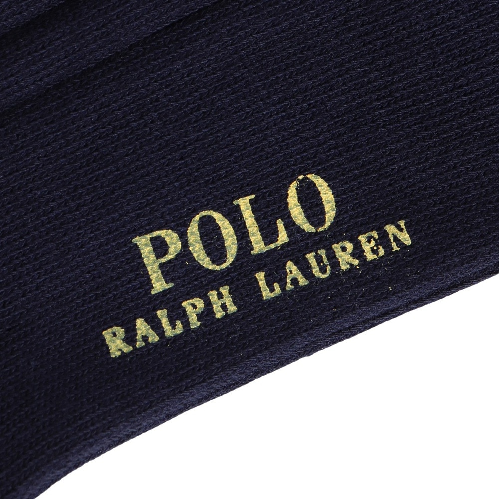 ポロ ラルフローレン（Polo Ralph Lauren）（メンズ）ゴルフ 紳士 ベア柄 クルーソックス 2012-402-68