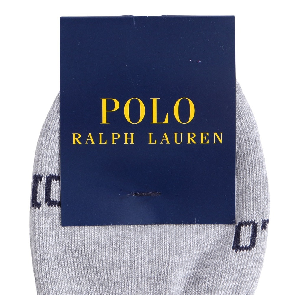 ポロ ラルフローレン（Polo Ralph Lauren）（メンズ）ゴルフ 紳士 総ロゴ柄 ショートソックス 2022-254-93