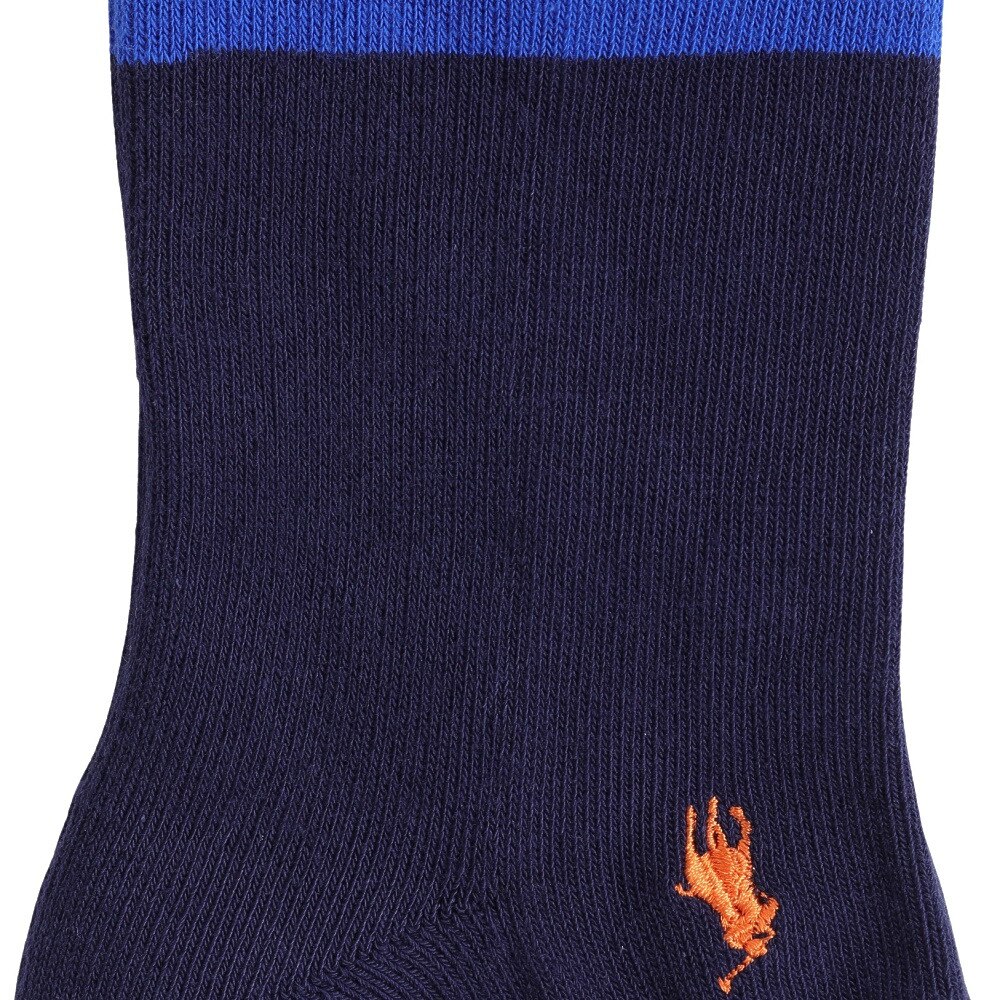 ポロ ラルフローレン（Polo Ralph Lauren）（メンズ）ゴルフ 紳士 爪先ボーダー柄 ショートソックス 2022-256-68
