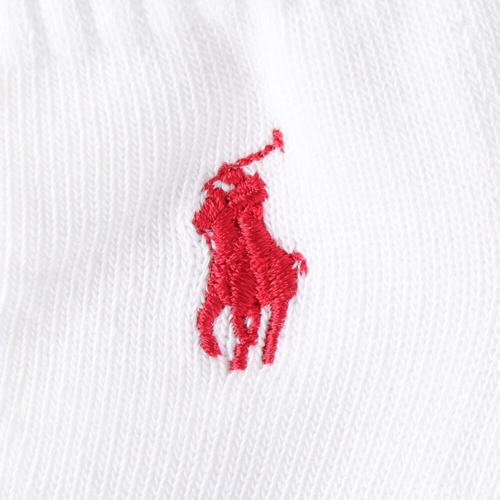ポロ ラルフローレン（Polo Ralph Lauren）（メンズ）ゴルフ 紳士 爪先ボーダー柄 ショートソックス 2022-256-90