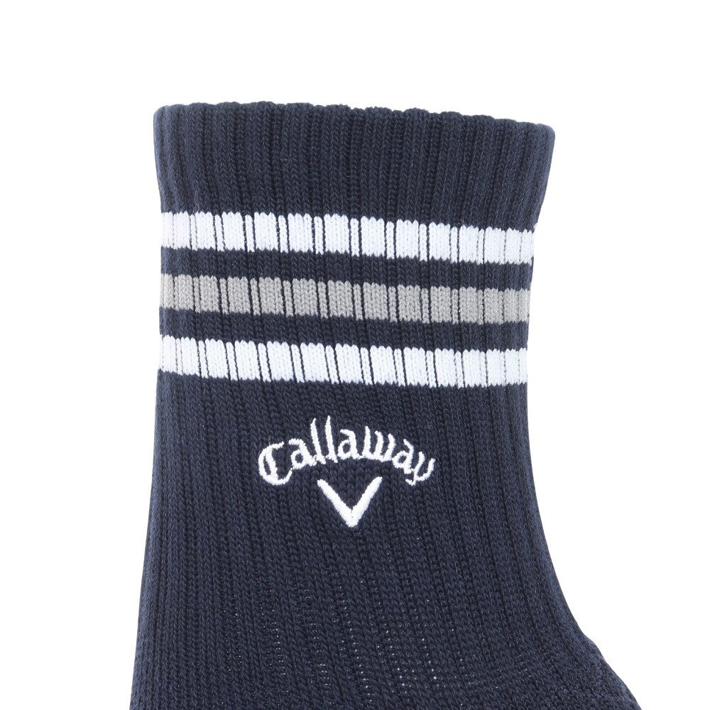 キャロウェイ（CALLAWAY）（メンズ）ゴルフ ショートソックス C24193104-1120