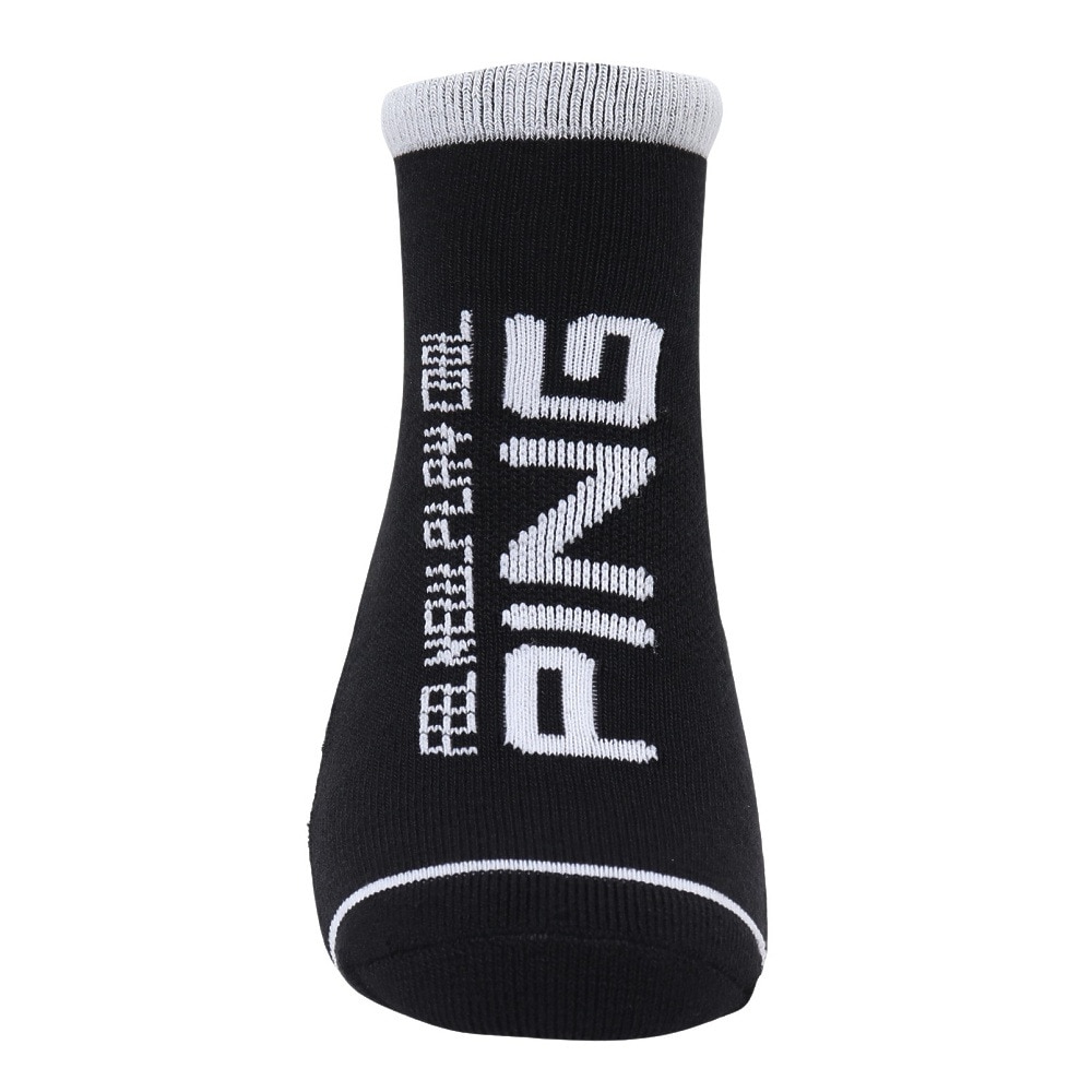 ピン（PING）（メンズ）ヒールホールドアンクルソックス 621-4186101-010
