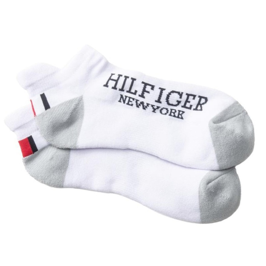 トミー ヒルフィガー ゴルフ（TOMMY HILFIGER GOLF）（メンズ）ゴルフ ショートソックス アンクル THMB4SAM-WHT
