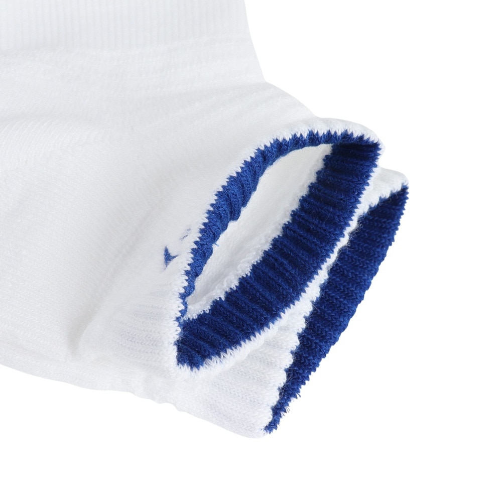 ルコックスポルティフ（lecoqsportif）（メンズ）ゴルフ メッシュアンクル丈ソックス QGBXJB05 WH00
