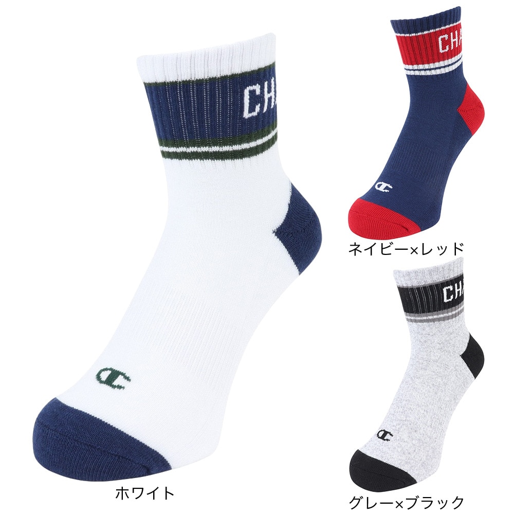 チャンピオン（CHAMPION）（メンズ）ソックス ゴルフ C3-ZG701S 070