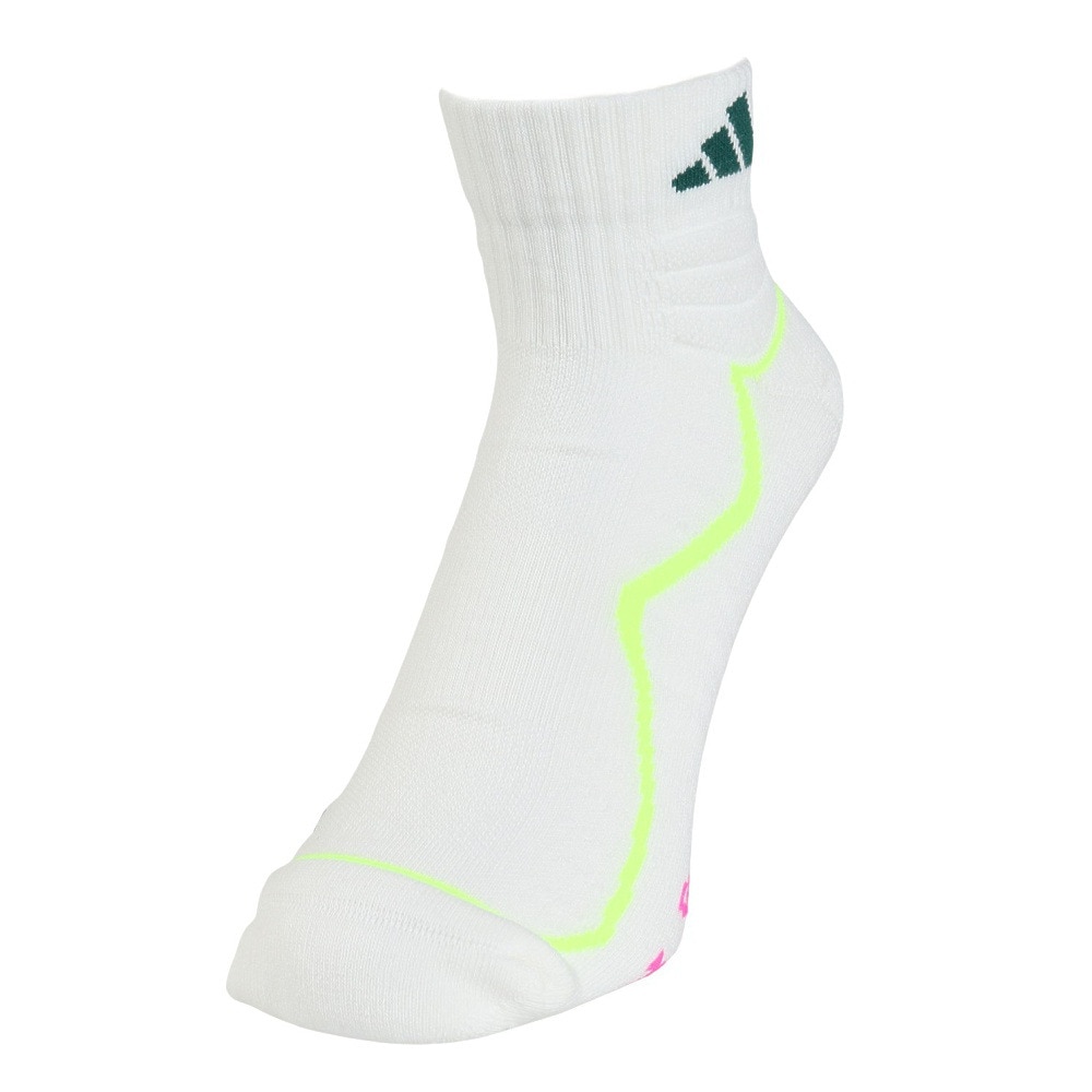 アディダス（adidas）（メンズ、レディース）ゴルフ コードカオス アンクルソックス JTY39-IM6394 WH