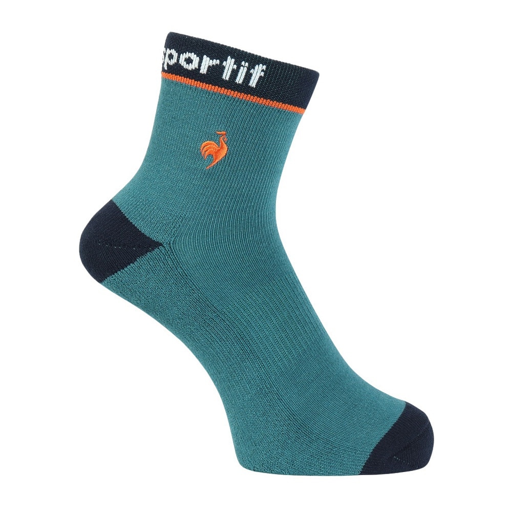 ルコックスポルティフ（lecoqsportif）（メンズ）ゴルフ シーズンカラー ショート丈ソックス LG4FSO02M GR00