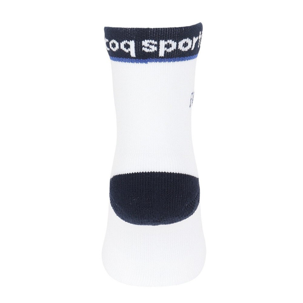 ルコックスポルティフ（lecoqsportif）（メンズ）ゴルフ シーズンカラー ショート丈ソックス LG4FSO02M WH00