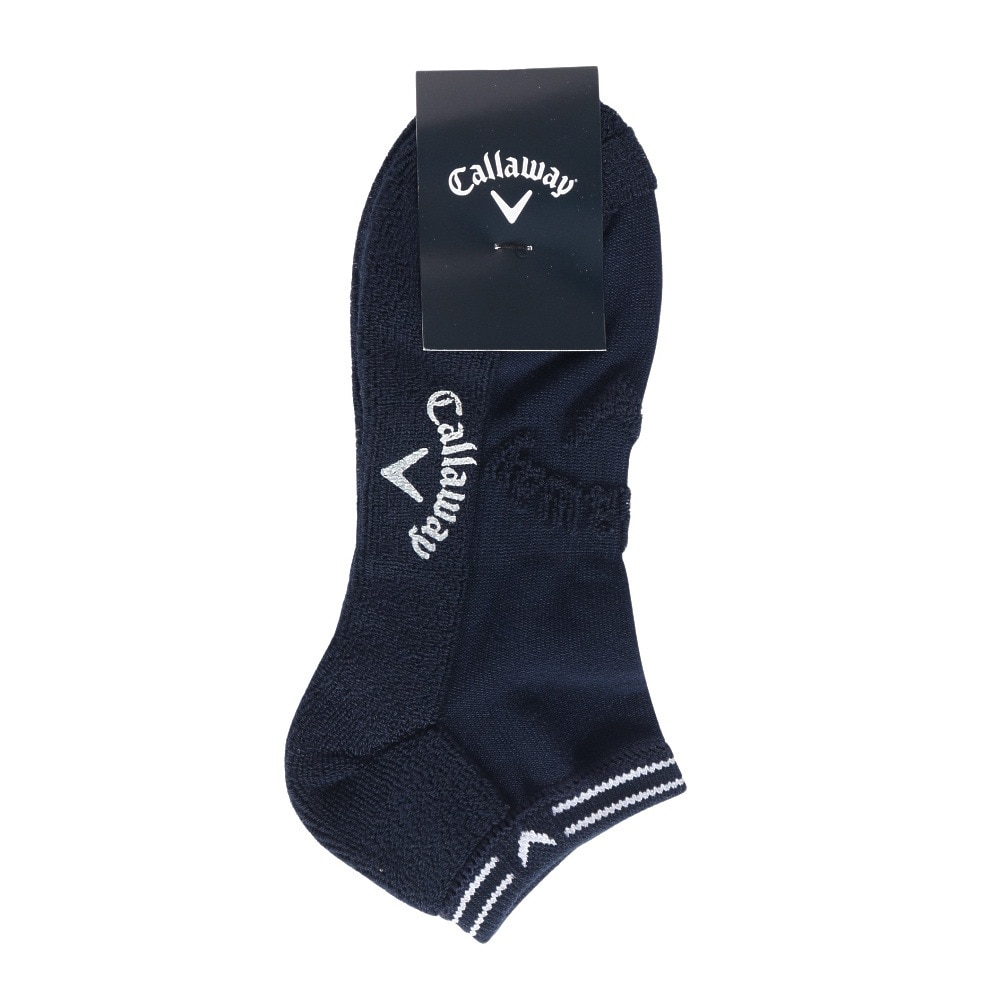 キャロウェイ（CALLAWAY）（メンズ）ゴルフ 表パイル アンクルソックス C25193100-1120