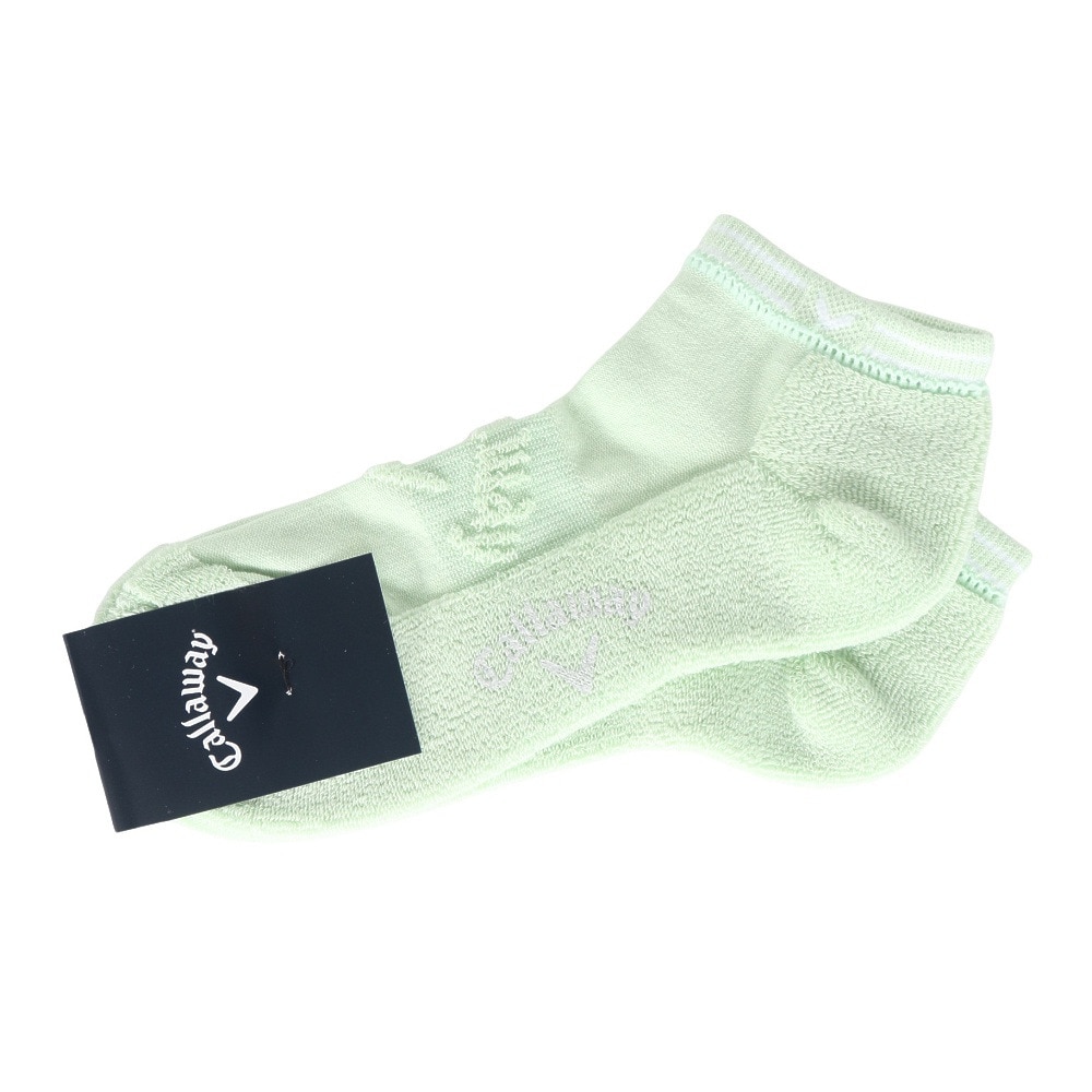 キャロウェイ（CALLAWAY）（メンズ）ゴルフ 表パイル アンクルソックス C25193100-1130