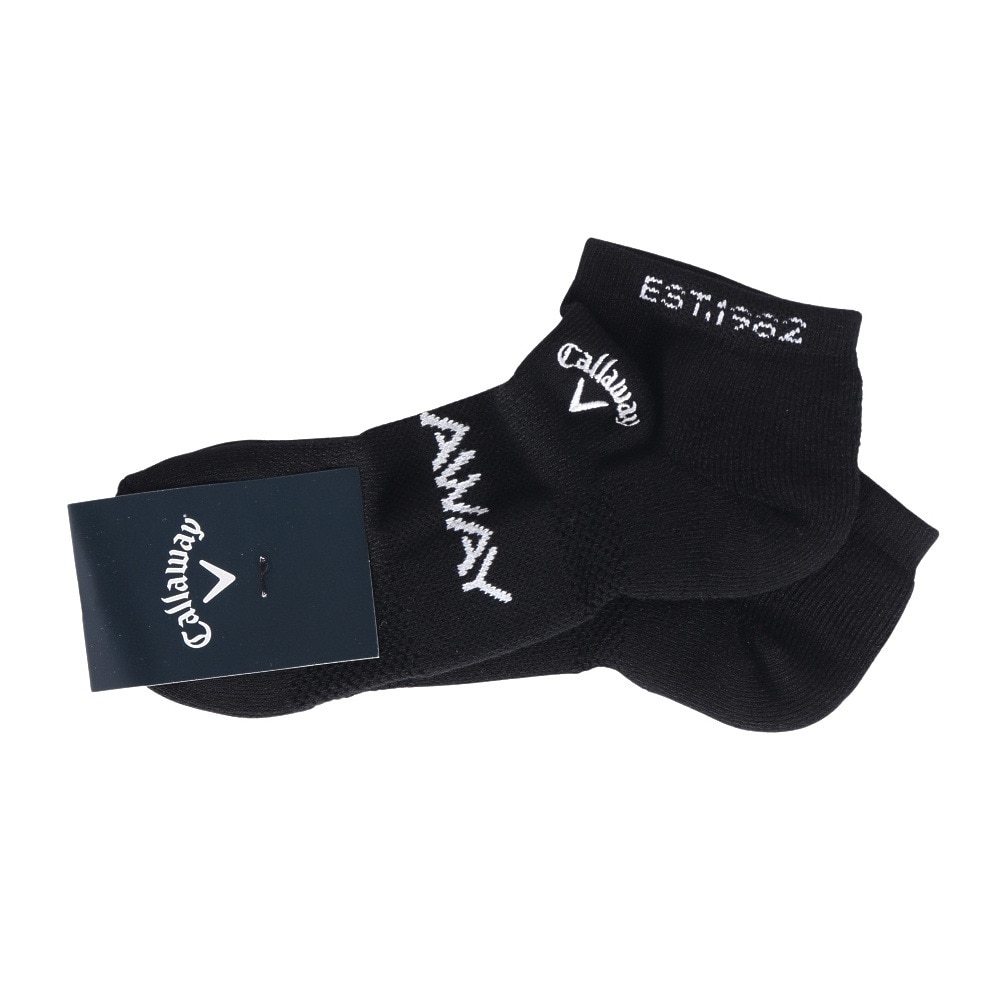 キャロウェイ（CALLAWAY）（メンズ）ゴルフ メッシュ アンクルソックス C25193101-1010