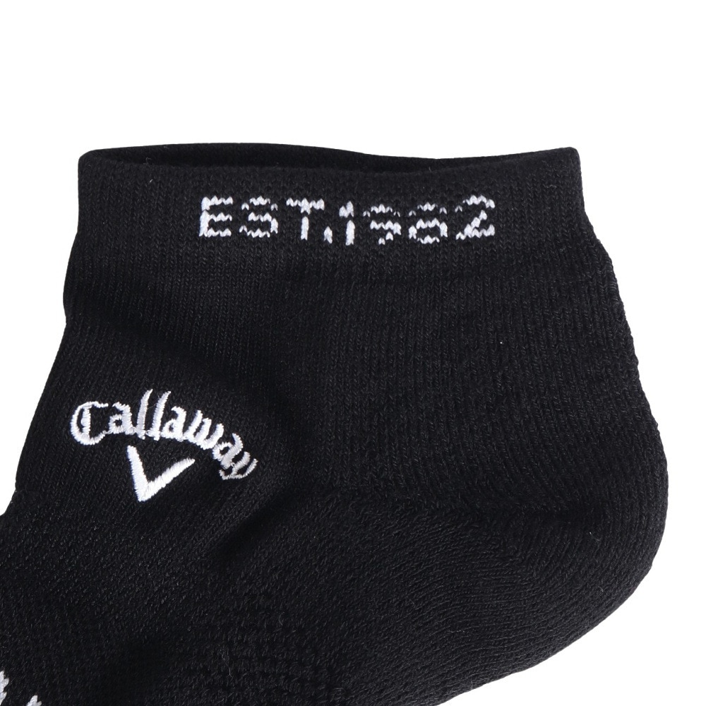キャロウェイ（CALLAWAY）（メンズ）ゴルフ メッシュ アンクルソックス C25193101-1010