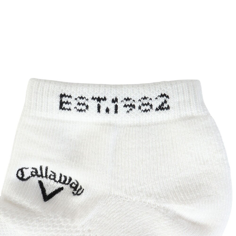 キャロウェイ（CALLAWAY）（メンズ）ゴルフ メッシュアンクルソックス C25193101-1030