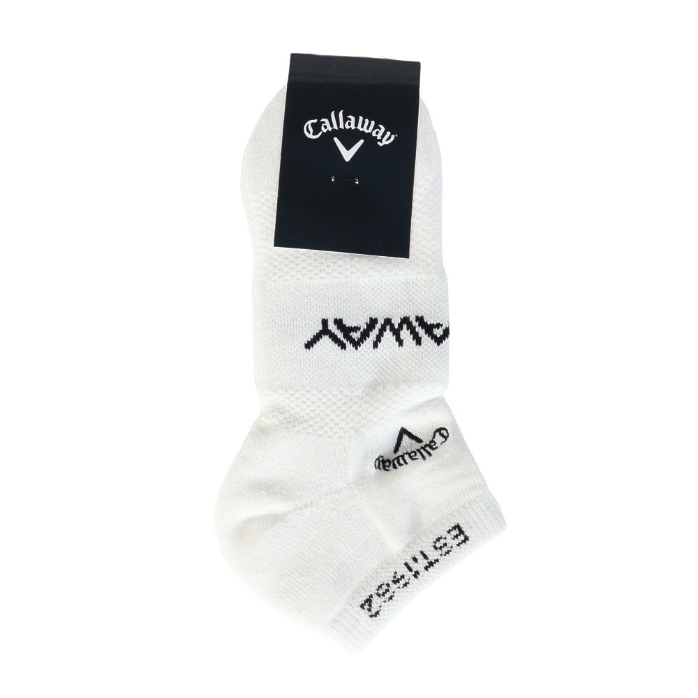 キャロウェイ（CALLAWAY）（メンズ）ゴルフ メッシュアンクルソックス C25193101-1030