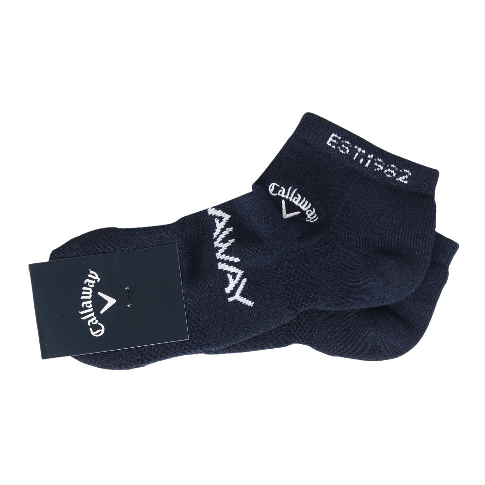 キャロウェイ（CALLAWAY）（メンズ）ゴルフ メッシュ アンクルソックス C25193101-1120