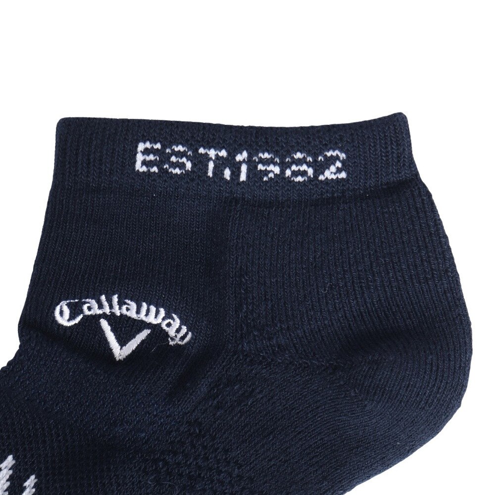 キャロウェイ（CALLAWAY）（メンズ）ゴルフ メッシュ アンクルソックス C25193101-1120