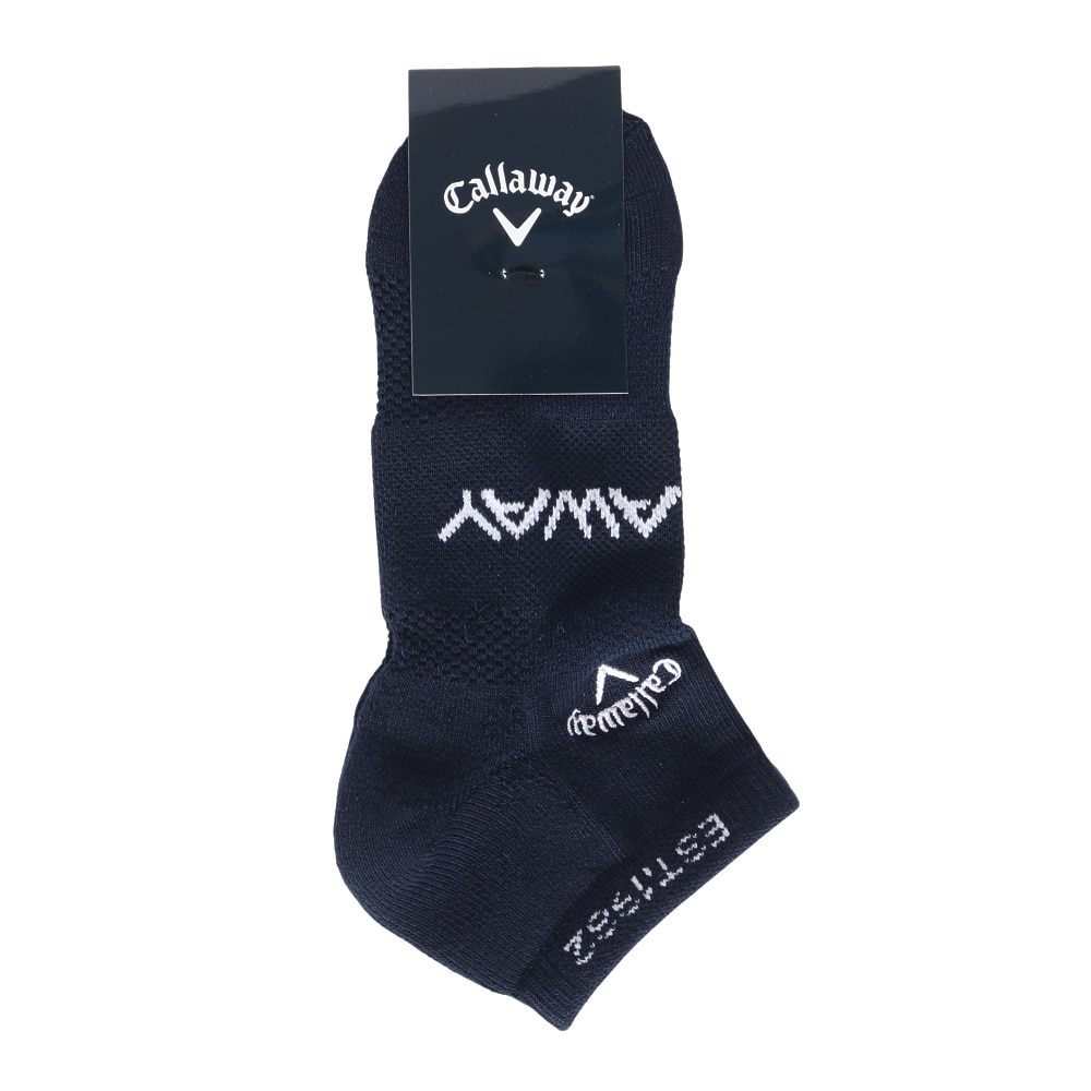 キャロウェイ（CALLAWAY）（メンズ）ゴルフ メッシュ アンクルソックス C25193101-1120