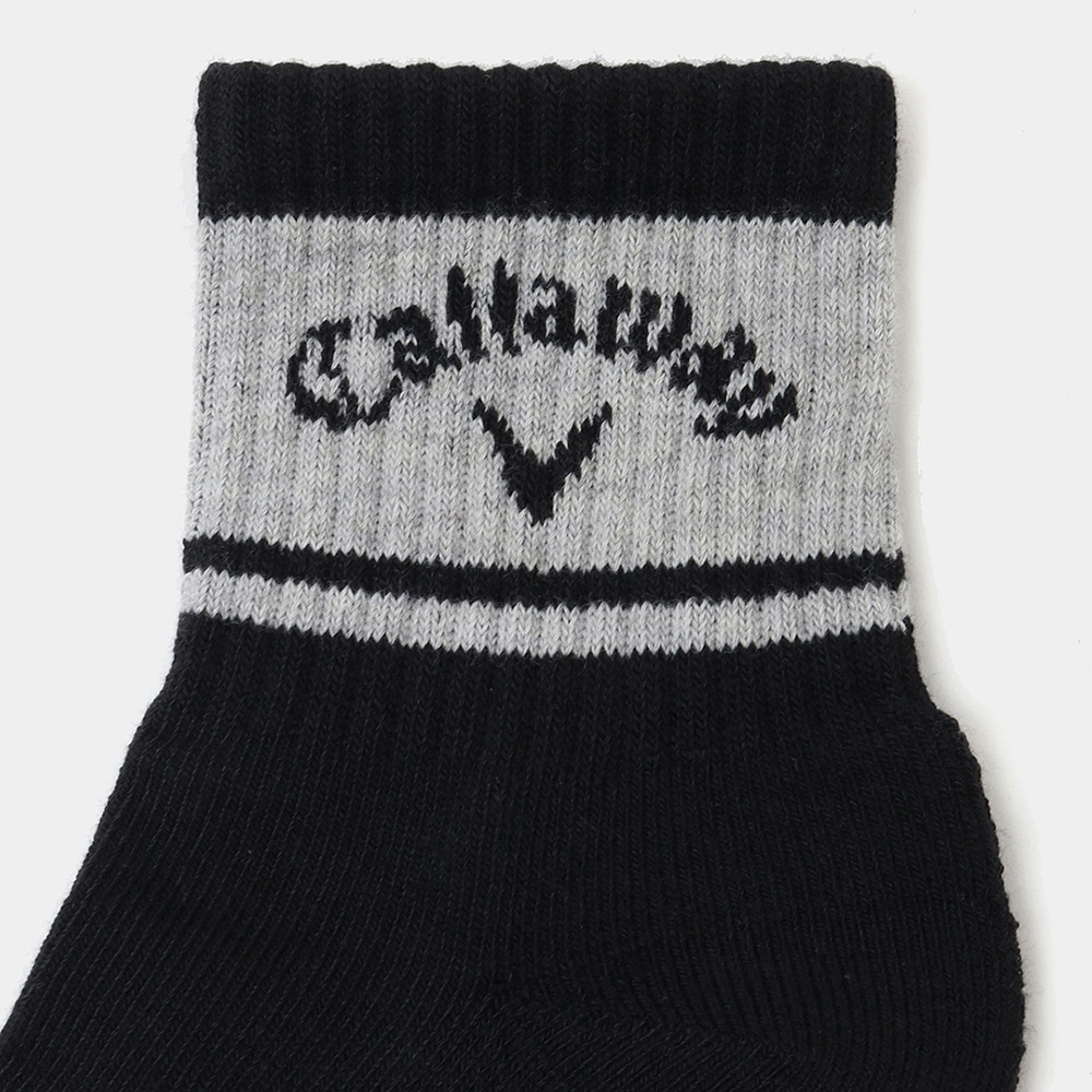 キャロウェイ（CALLAWAY）（メンズ）ゴルフ 抗菌防臭 足底パイル ショートソックス C25193103-1010