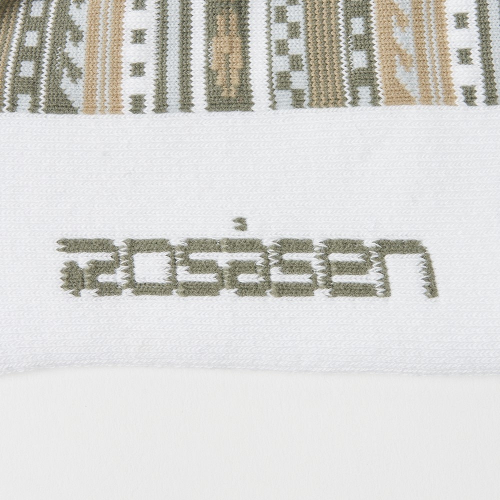 ROSASEN（メンズ）サーフボーダー柄 アンクル丈ソックス 046-43234-25SS-027