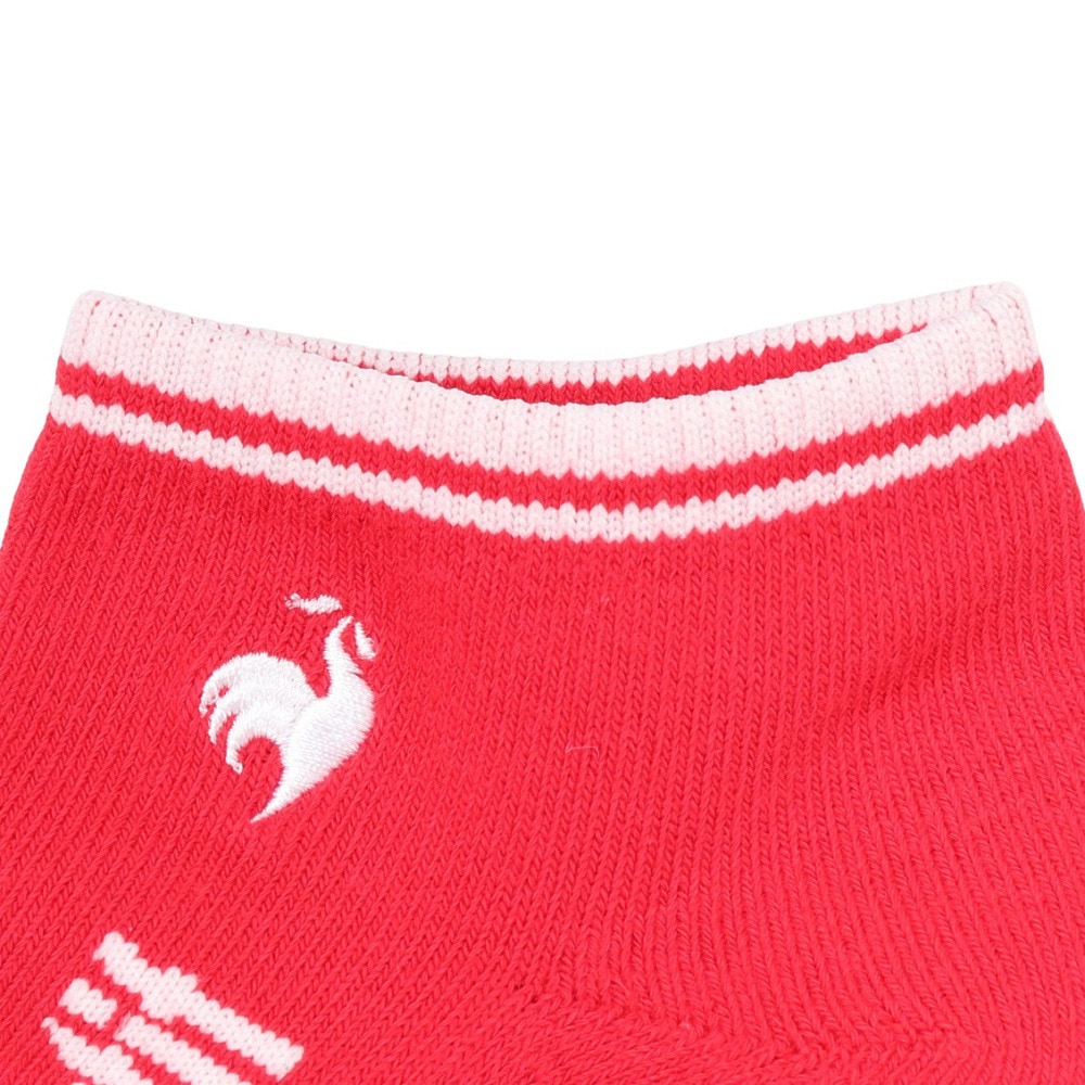 ルコックスポルティフ（lecoqsportif）（メンズ）ゴルフ アンクル丈ソックス LG5SSO02M RD00