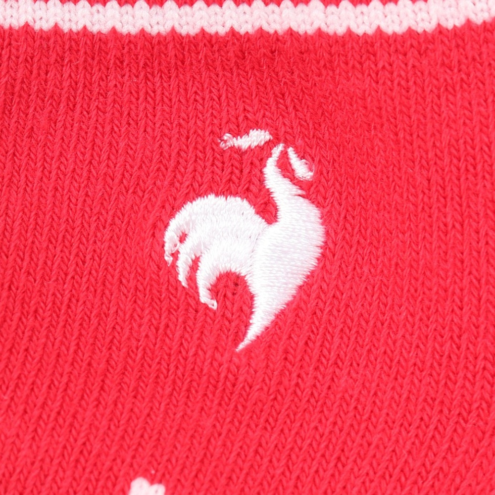 ルコックスポルティフ（lecoqsportif）（メンズ）ゴルフ アンクル丈ソックス LG5SSO02M RD00