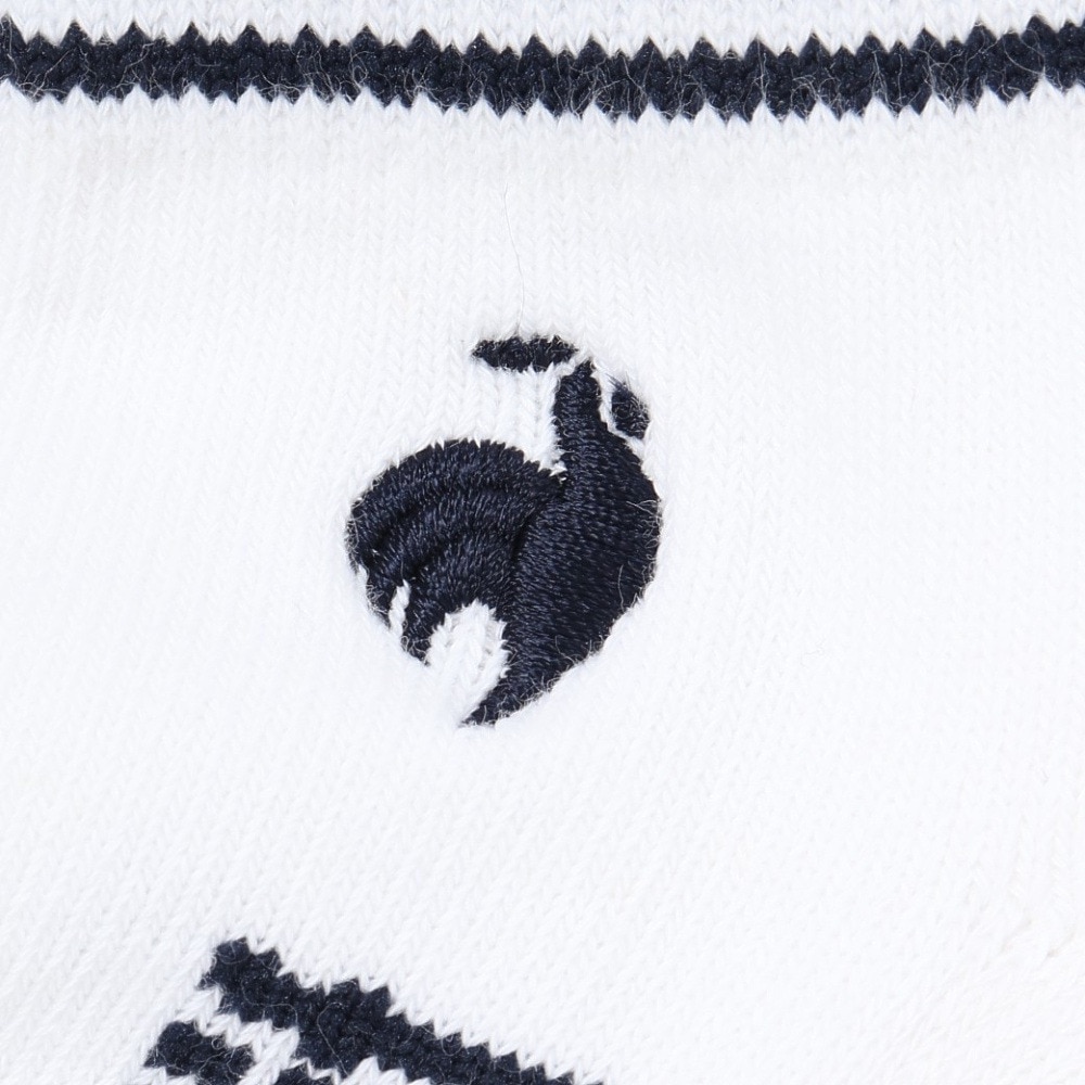 ルコックスポルティフ（lecoqsportif）（メンズ）ゴルフ アンクル丈ソックス LG5SSO02M WH00