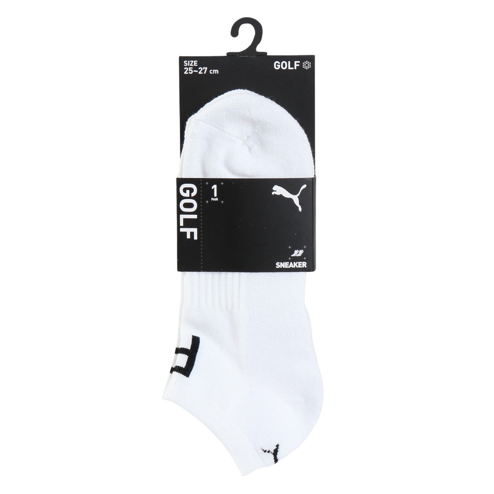 プーマ（PUMA）（メンズ）ゴルフ 消臭 無地 スニーカーソックス 2823092-01
