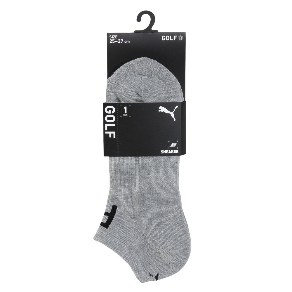 プーマ（PUMA）（メンズ）ゴルフ 消臭 無地 スニーカーソックス 2823092-03