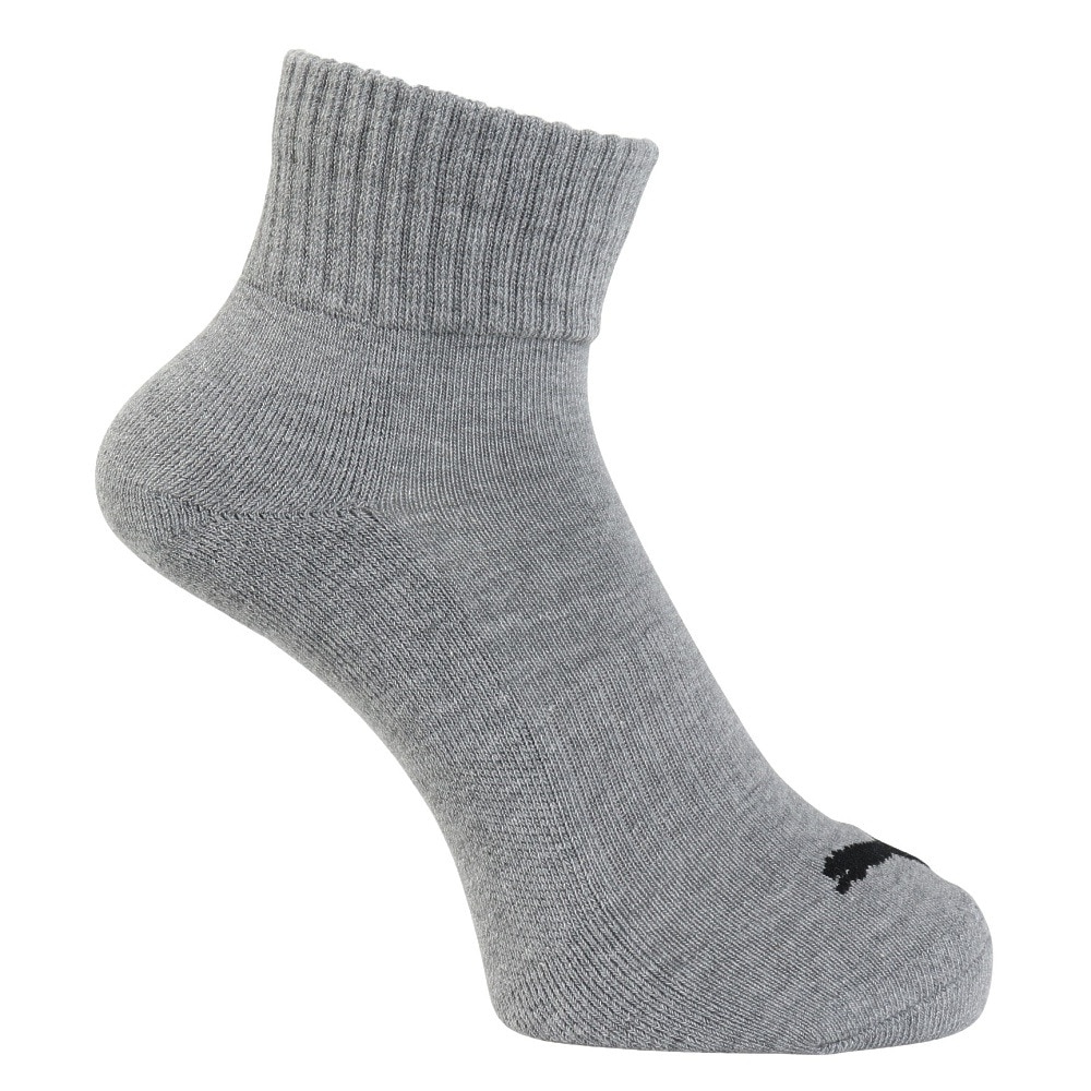 プーマ（PUMA）（メンズ）ゴルフ 消臭 無地 クォーターソックス 2823093-03