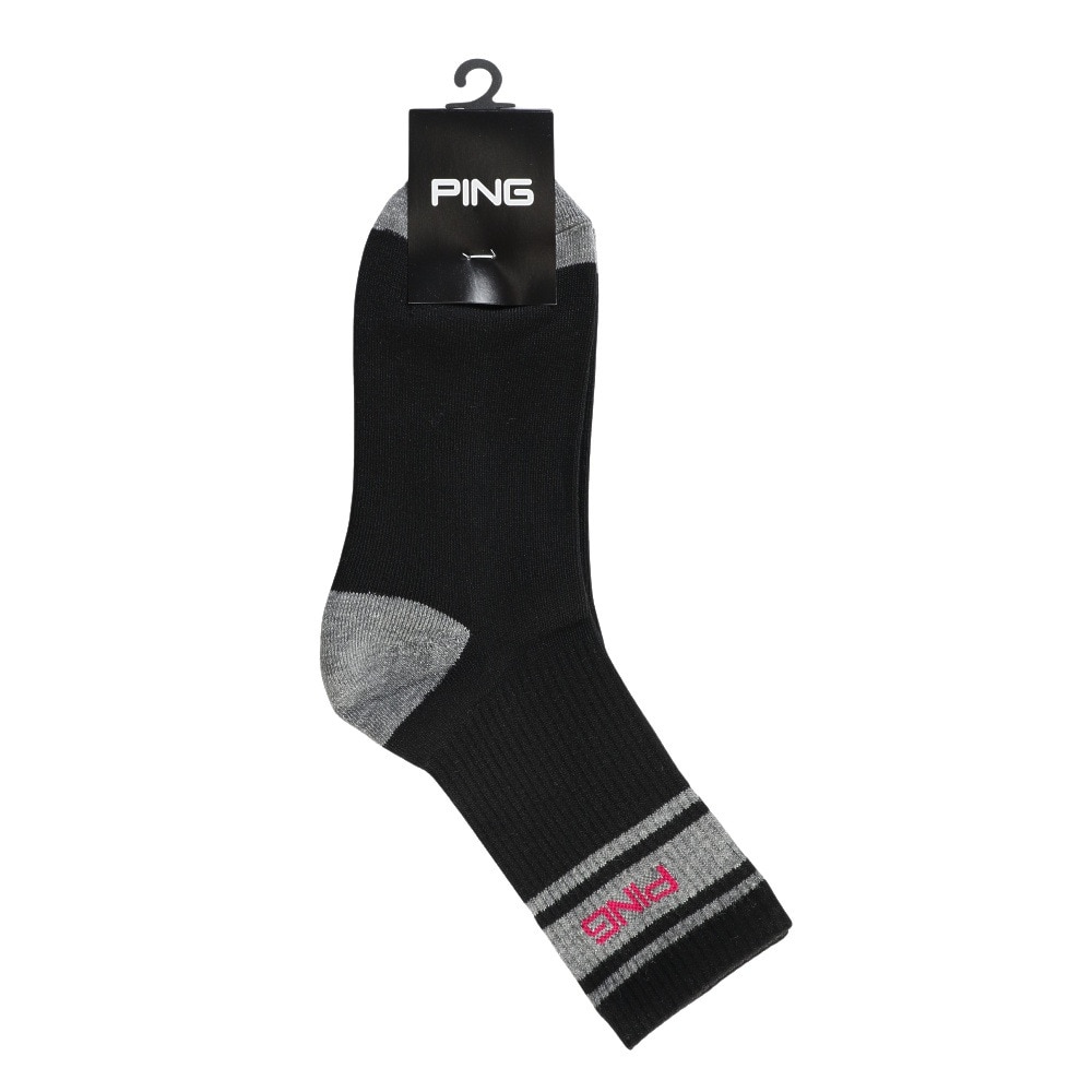 ピン（PING）（メンズ）ショートソックス 621-5286805-010