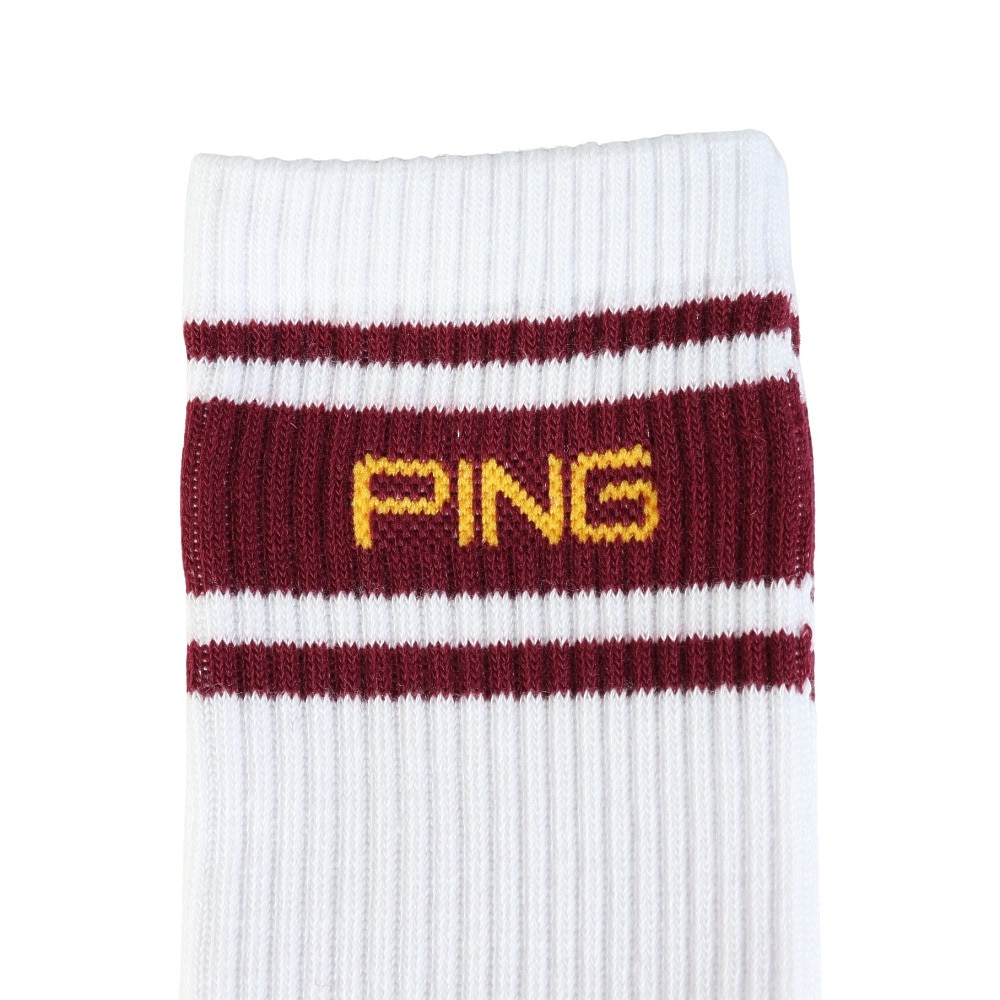 ピン（PING）（メンズ）ショートソックス 621-5286805-070