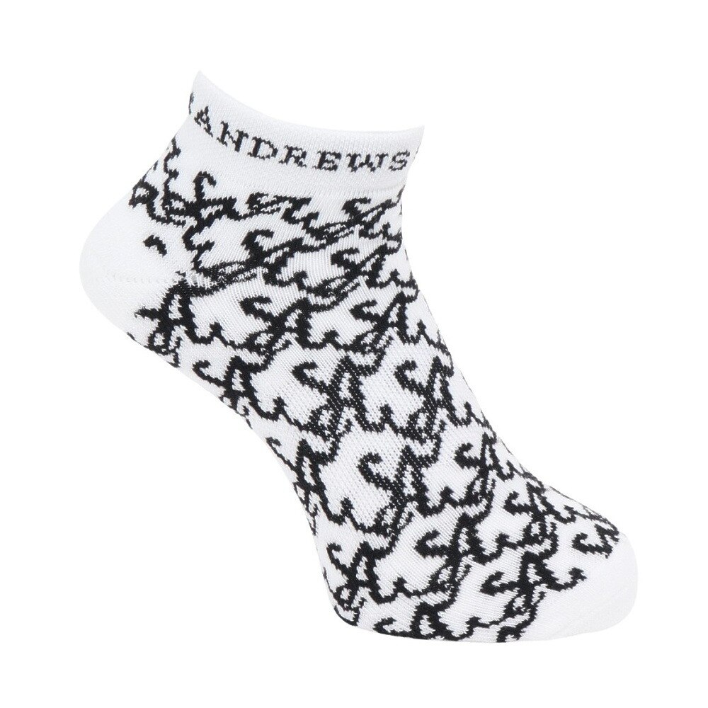 セントアンドリュース（ST.ANDREWS）（メンズ）ゴルフ 抗菌防臭 足底パイル SAロゴ アンクルソックス 042-5286851-030