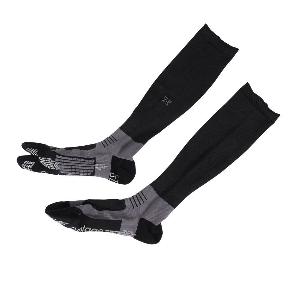 トミーアーマー（Tommy Armour）（メンズ）ゴルフ 着圧 Runtage ハイソックス TAED22F040016 BLK