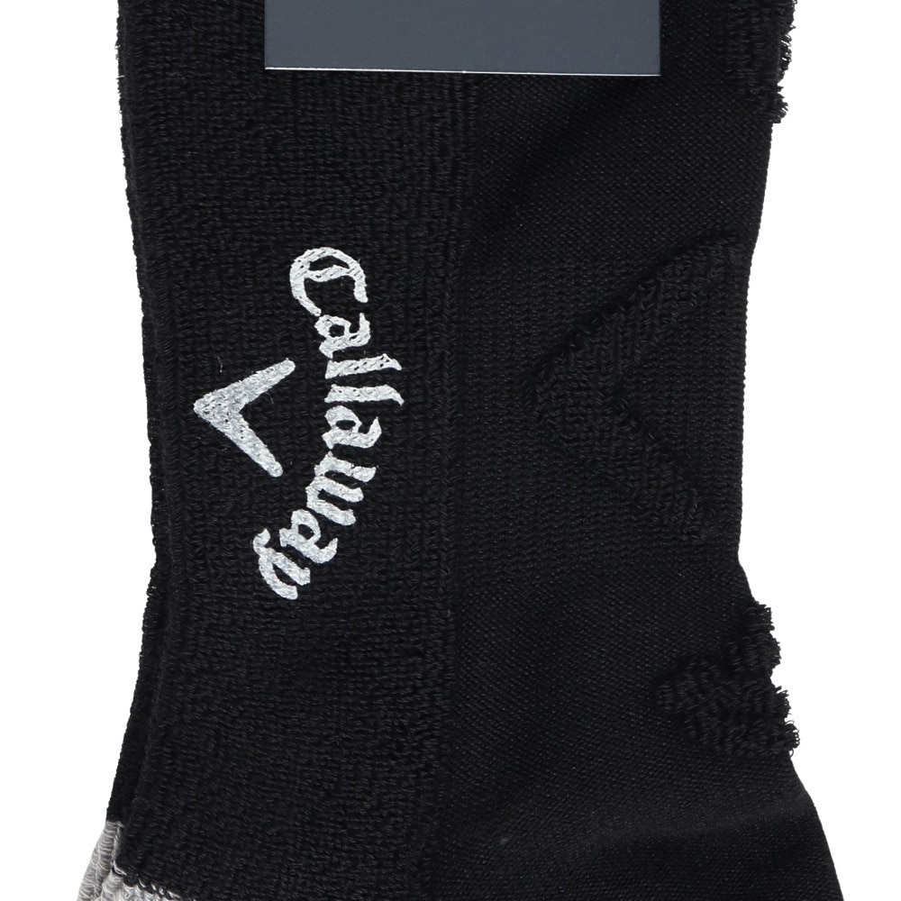 キャロウェイ（CALLAWAY）（メンズ）ゴルフ 抗菌防臭 表パイルアンクルソックス C25293100-1010