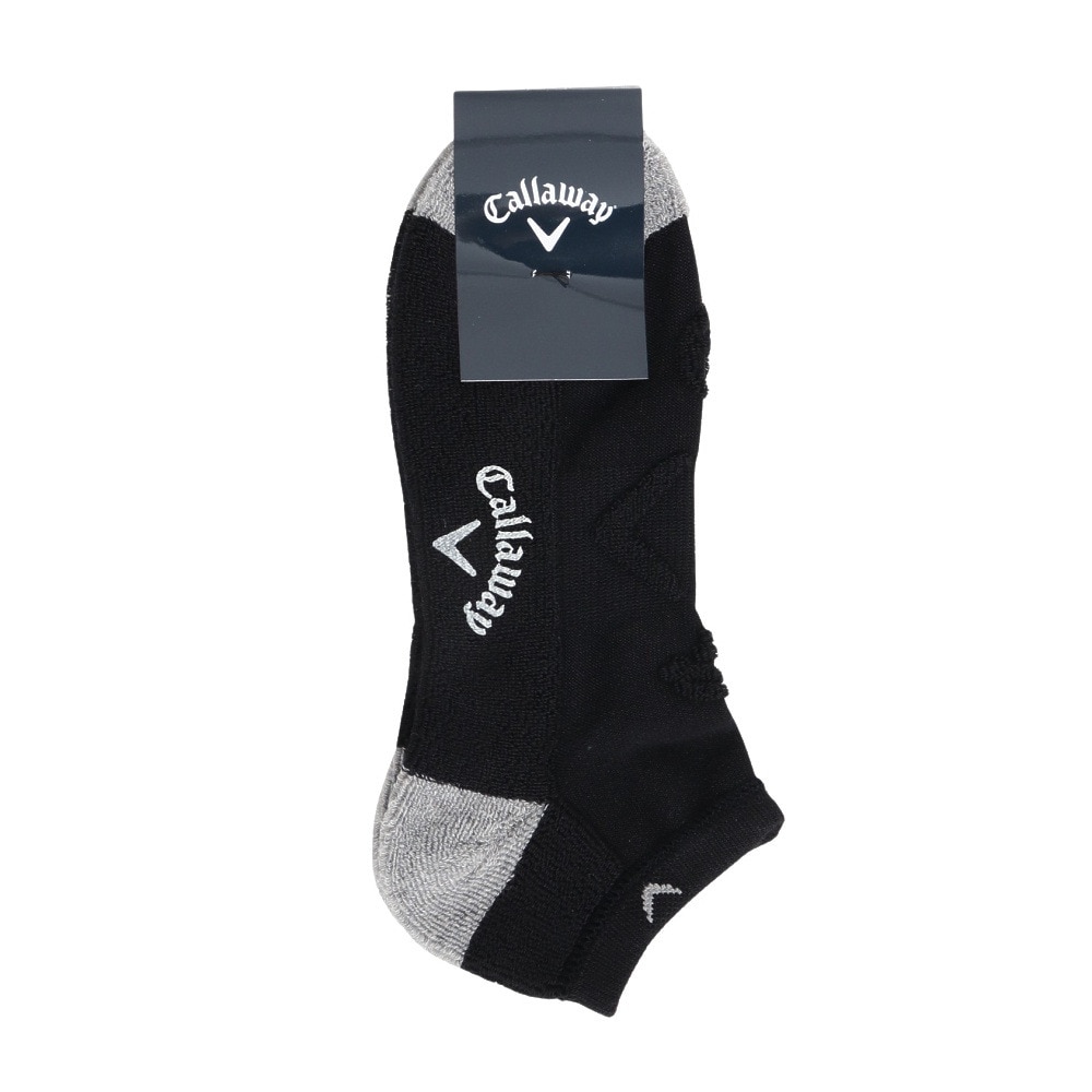 キャロウェイ（CALLAWAY）（メンズ）ゴルフ 抗菌防臭 表パイルアンクルソックス C25293100-1010