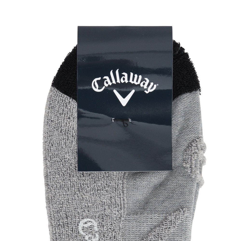 キャロウェイ（CALLAWAY）（メンズ）表パイルアンクルソックス C25293100-1021