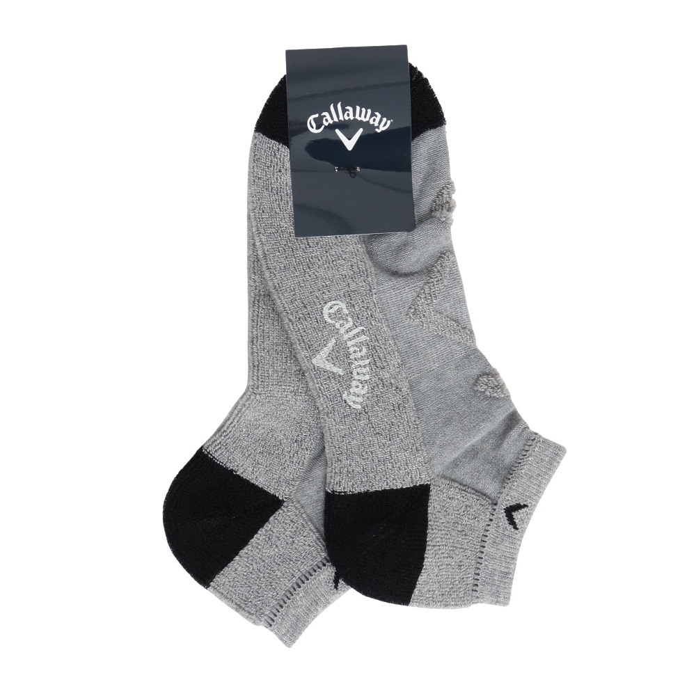 キャロウェイ（CALLAWAY）（メンズ）表パイルアンクルソックス C25293100-1021