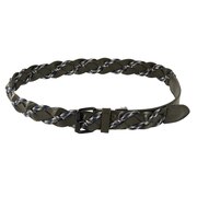 ROSASEN（メンズ）レザーコード編込みベルト 046-69230-027