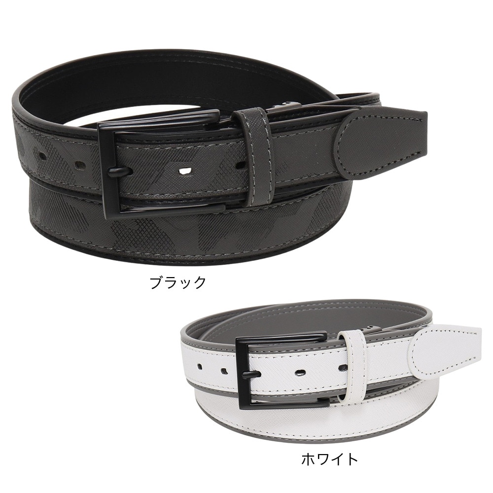 パフォーマンスギア（PG）（メンズ）ゴルフ カモフラージュ柄 型押しベルト PGTW23S042302 WHT