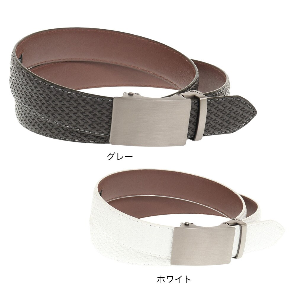 パフォーマンスギア（PG）（メンズ）ゴルフ 型押しリットベルト PGTW23S042305 GRY