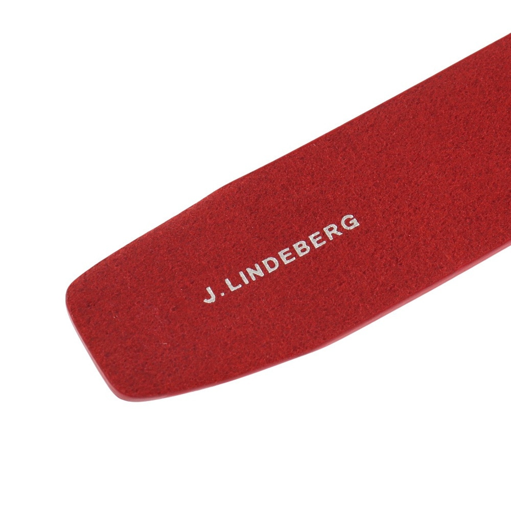 J.LINDEBERG（メンズ）ゴルフ Slater Leather ベルト 073-68306-063