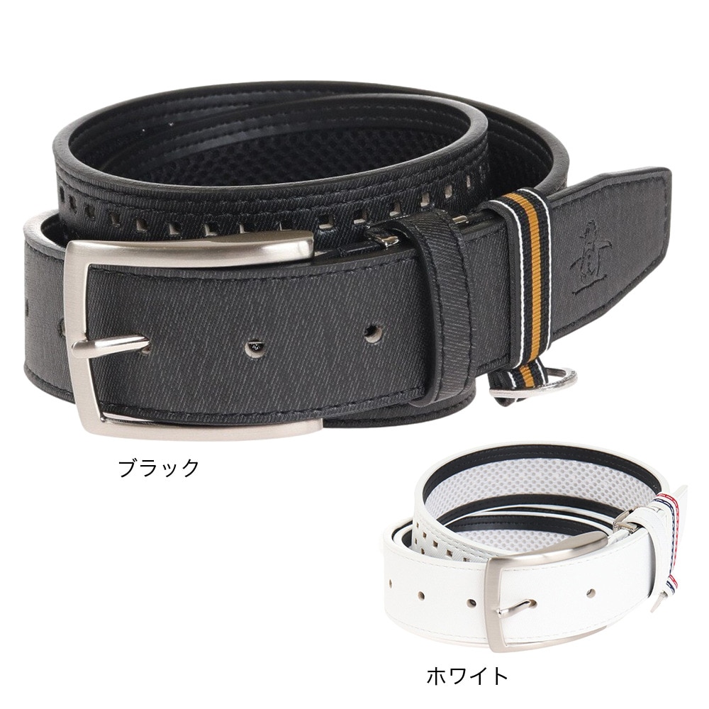 マンシングウエア（MUNSING WEAR）（メンズ）ゴルフ ロインコントロールベルト MGBVJH03W BK00