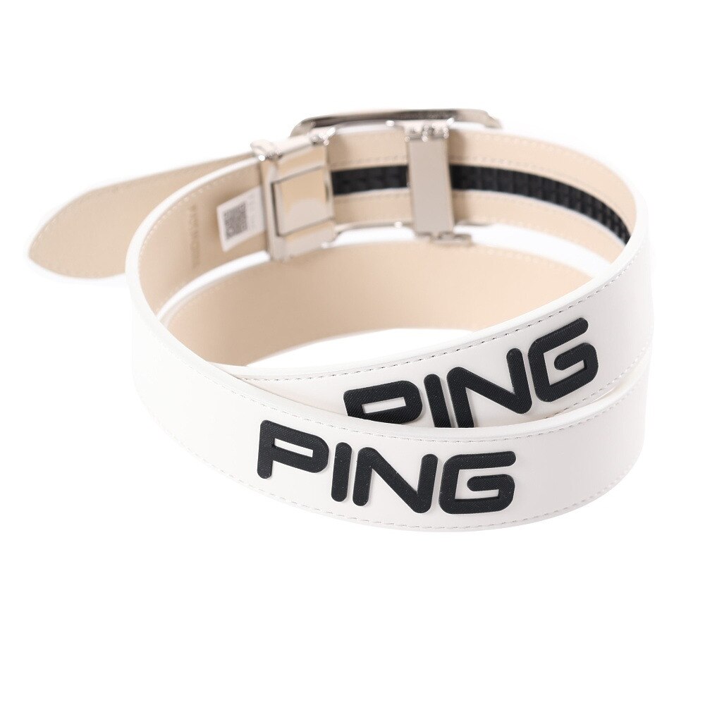 ピン（PING）（メンズ）ロゴプリントベルト 621-3182103-030