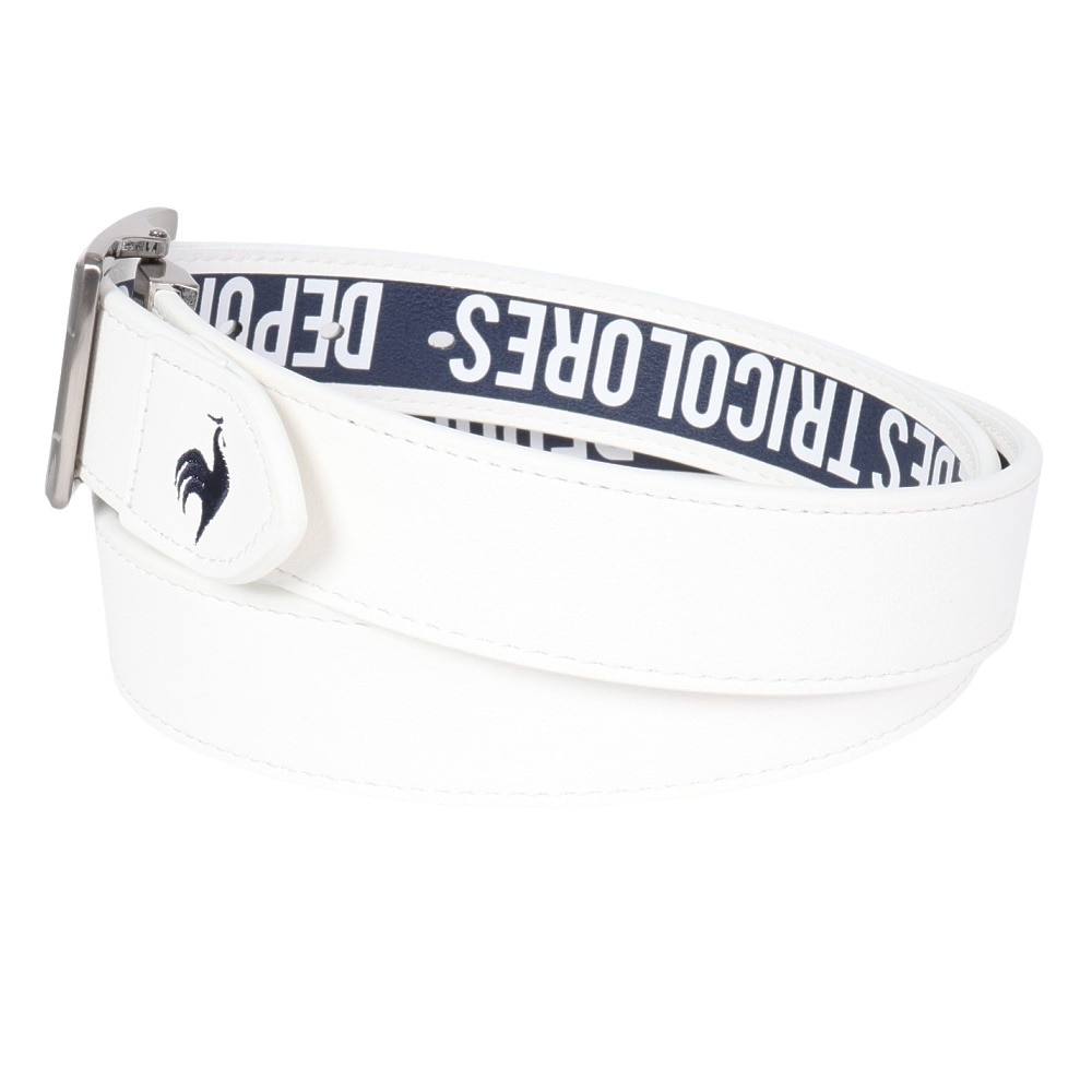 ルコックスポルティフ（lecoqsportif）（メンズ）ゴルフ リバーシブルベルト QGBXJH03 WHNV