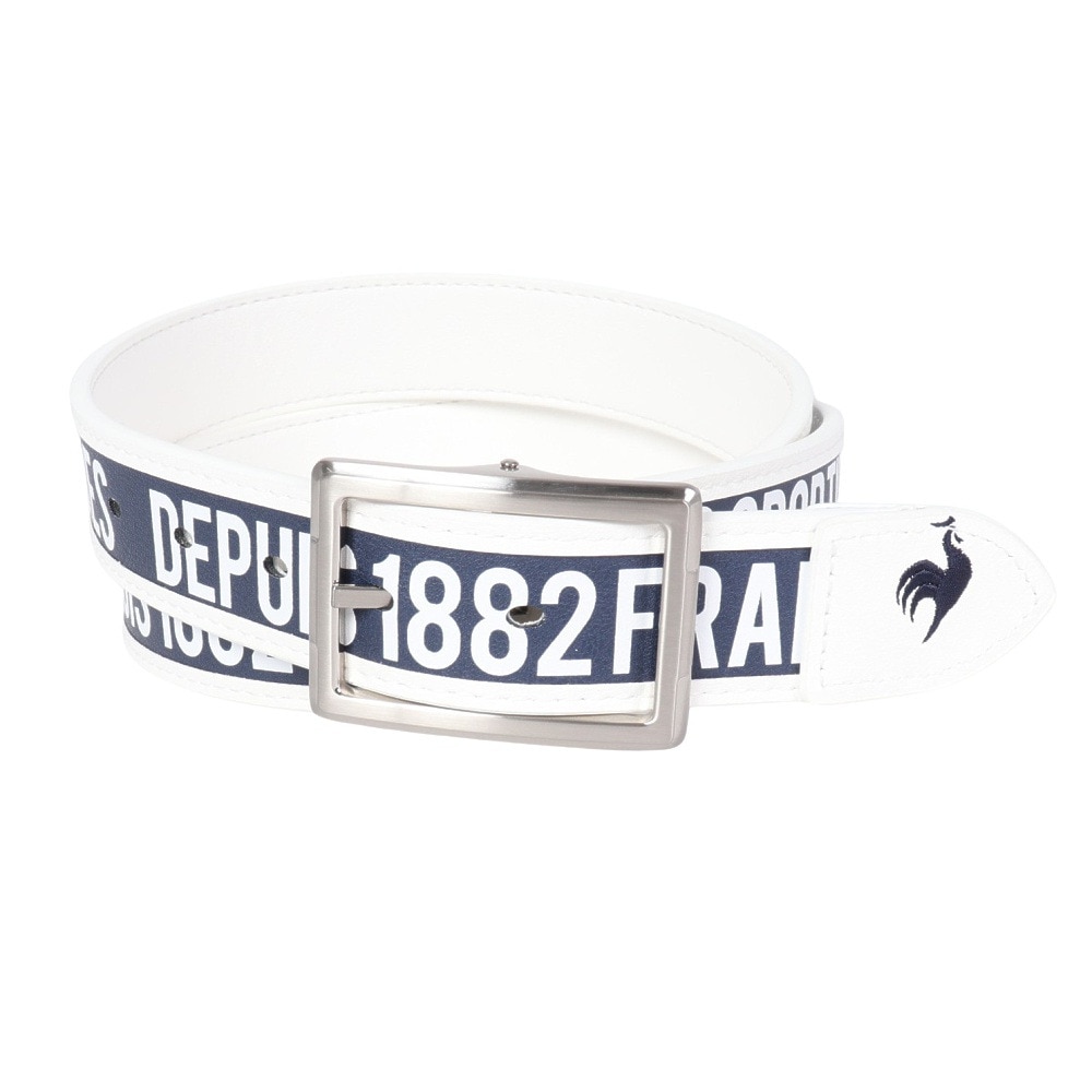 ルコックスポルティフ（lecoqsportif）（メンズ）ゴルフ リバーシブルベルト QGBXJH03 WHNV