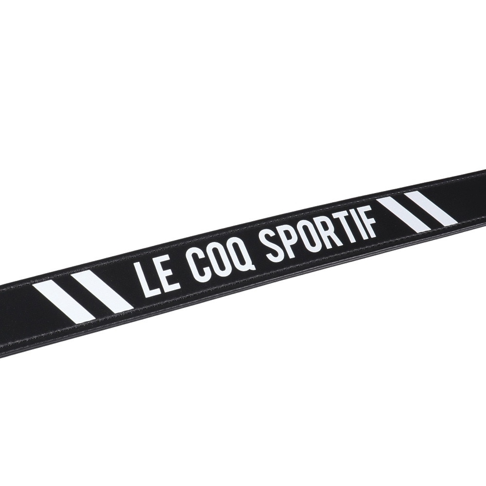 ルコックスポルティフ（lecoqsportif）（メンズ）ゴルフ ピン無しストレッチベルト QGBXJH01 BK00