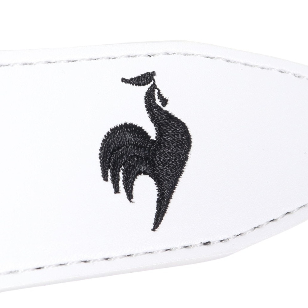 ルコックスポルティフ（lecoqsportif）（メンズ）ゴルフ ピン無しストレッチベルト QGBXJH01 WH00