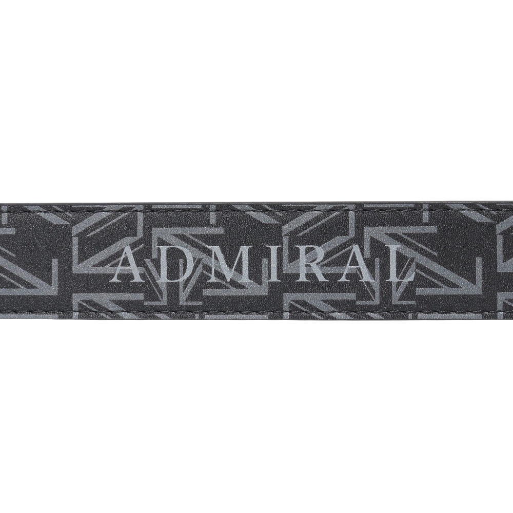 アドミラル ゴルフ（Admiral GOLF）（メンズ）ベルト ユニオンジャックロゴプリント ADMB5BV3-BLK