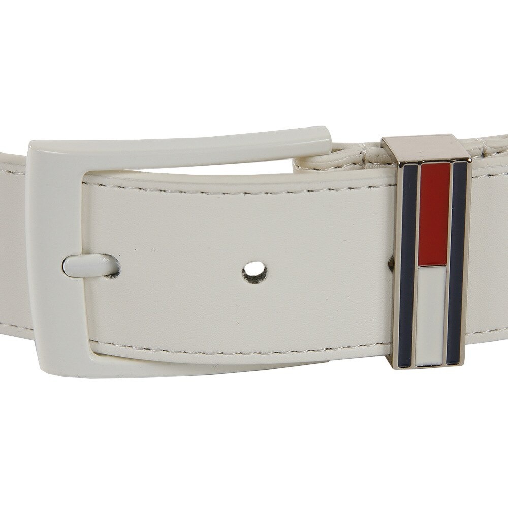 トミー ヒルフィガー ゴルフ（TOMMY HILFIGER GOLF）（メンズ）ゴルフ ロゴ ベルト EMBOSSED THMB8FV1-WHT