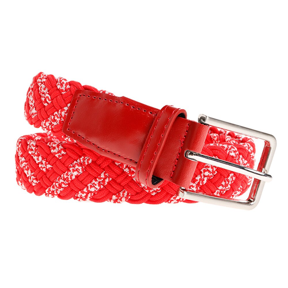  34mm引き揃えゴムメッシュベルト PGTD0T2005-RED